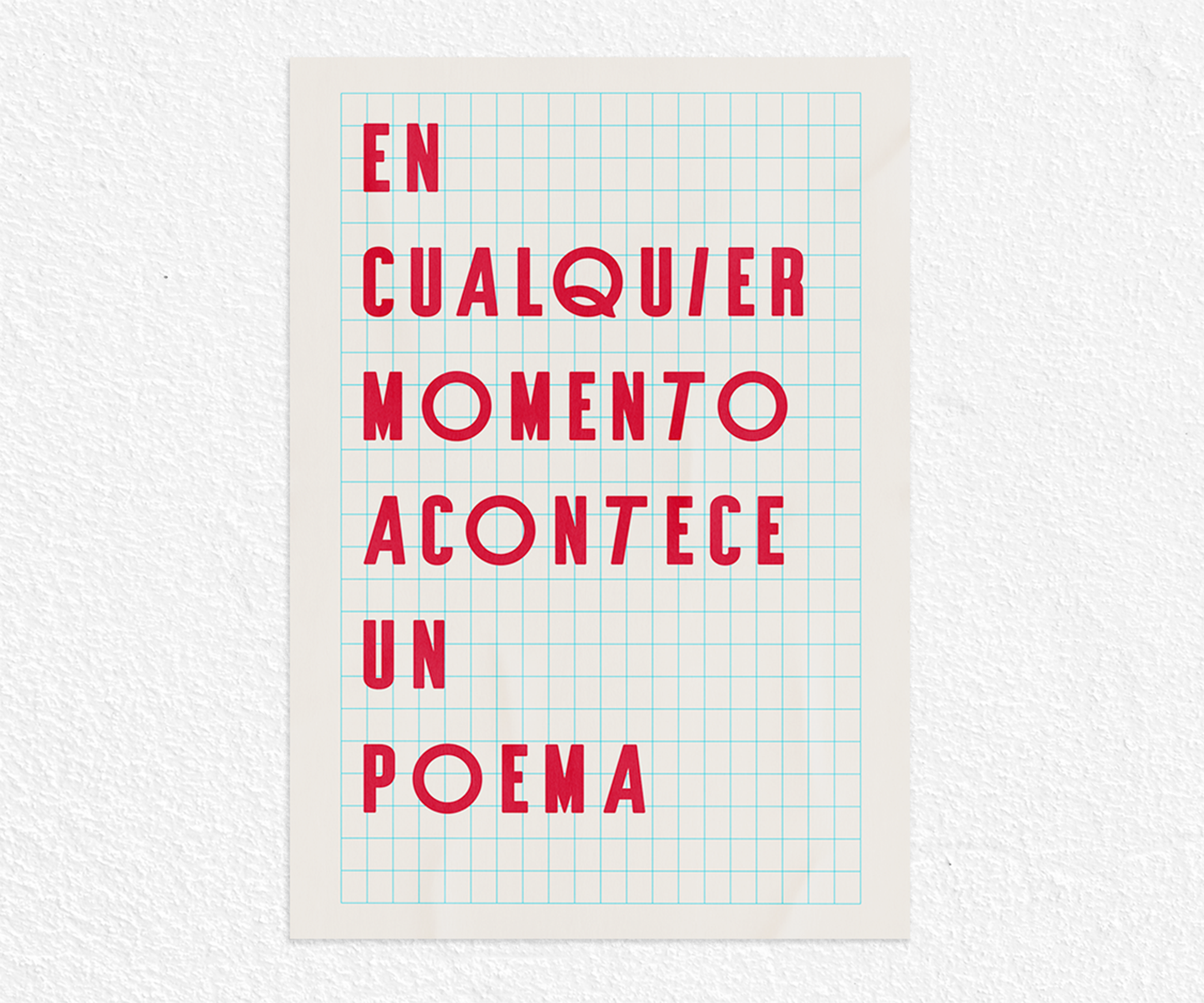 En cualquier momento acontece un poema