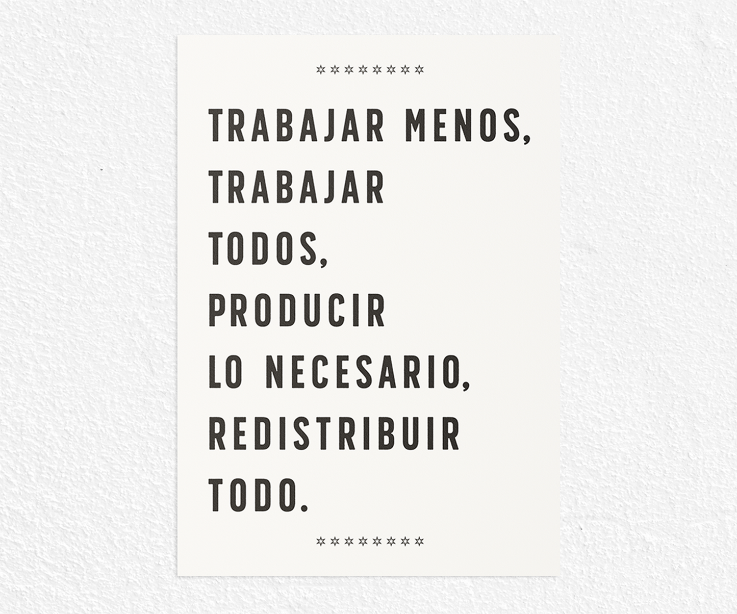 Trabajar menos
