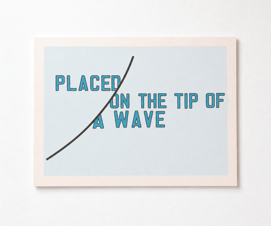 Lawrence Weiner por Big Sur