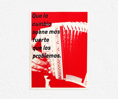 Que la cumbia suene más fuerte que los problemas