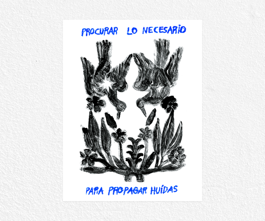 Procurar lo necesario para propagar huidas