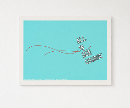 Lawrence Weiner por Big Sur